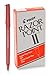PILOT Razor Point II Fine Line Marker Stick Pens, Point (0.2mm) Red Ink, 12-Pack (11011)