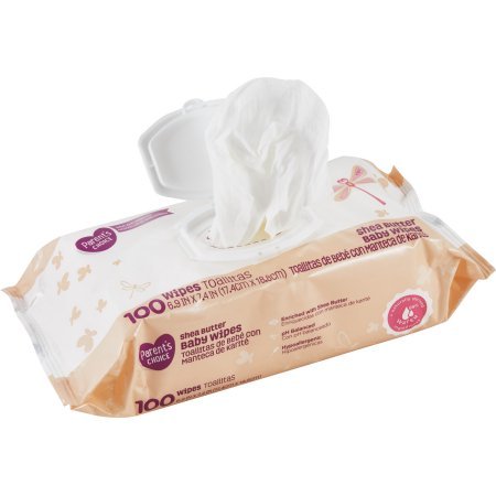 parents choice baby wipes shea butter