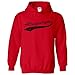 UGP Campus Apparel Hometown Baseball Script - Hometown Pride, Pitcher Hoodie
