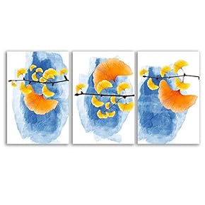3 Piece Canvas Wall Art - Abstract Art - Canvas Prints Home Artwork Decoration for Living Room,Bedroom - 16"x24" x 3 Panels