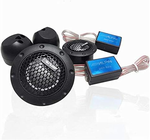 Amazon Co Jp アルパインalpine 高音域upツイーター音質が良いツィーター180wドームツイーター オーディオ 25mmスピーカークロスオーバー付ツィーター2個 車 バイク