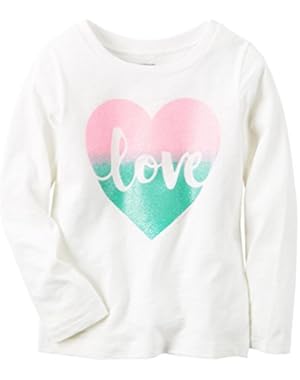 Graphic Stripe Heart Top