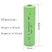 GEILIENERGY Ni-MH AA 600mAh 1.2V Rechargeable Batteries for Solar Lights, Garden Lights, Remotes, Mice(Pack of 4)