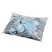 Mybbshower Blue Gray White Paper Confetti Gender Reveal Birthday Party Baby Shower Table Scatter 5000 Pieces