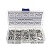HVAZI #4-40 UNC Stainless Steel Phillips Flat Head Machine Screws Nuts Assortment Kit