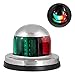 Acelane Boat LED Navigation Lights, Marine Red and Green Sidelights Sailing Signal Lights Bow Lights Stainless Steel 12V IP65 Waterproof for Boating Fishing Yacht, Pontoons, Chandlery Boat, Skeeter
