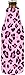 Leopard Print Beer Bottle Coolie (1, Pink)