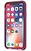 tech21 Evo Wave Phone Case for Apple iPhone X and Xs with 10 Foot Drop Protection, Burgundy