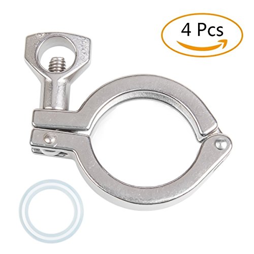 TRI CLOVER STAINLESS STEEL 3" SANITARY TRI CLAMP SS 304 HEAVY DUTY SINGLE PIN