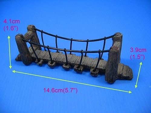 New Drawbridge Aquarium Ornament (S) Decoration fish tank New x 1 pcs ,No.22
