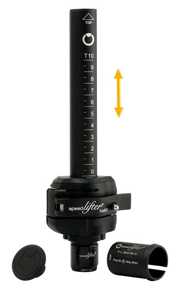 Speedlifter Unisex - Adult Twist T15 Handlebar Adjustment, Black, One Size