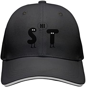 SJSNBZ S Says Hi To T Haha Unisex Adult Mens Womens Printing Golf Hats