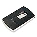 Ohuhu Business Card Holder, Stainless Steel PU Leather Wrap Business Card Case
