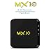 Android tv Box 8.1, MX10 Android TV Box with Quad Core 4GB DDR4 /32GB eMMC Storage True 4K HDR @60fps UHD Video Playback USB 3.0 and Fast Ethernet Port/WiFi [M8S MXQ Upgraded/ 8 Seconds Fast Boot]