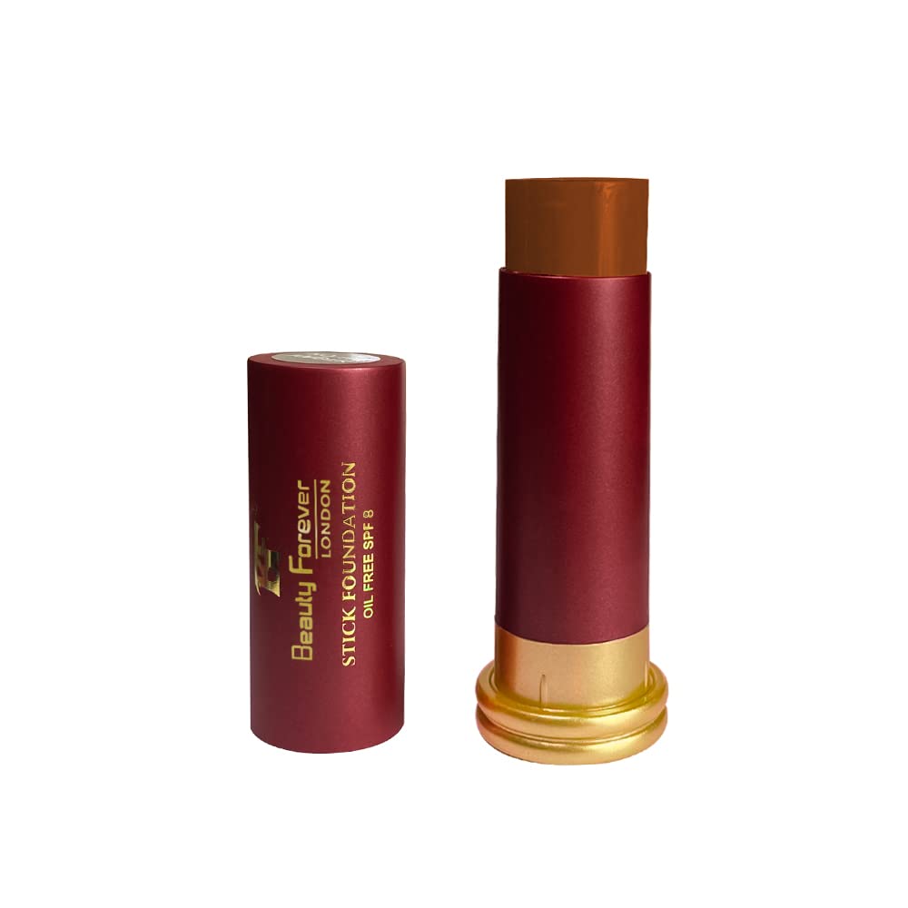 Beauty Forever Stick Foundation, Lightweight Formula Oil Free, Matte Finish Face Foundation, Suitable For All Skin Types, Friendly Cool Natural Looks, Available in 13 Shades (MOCHA (SF106))