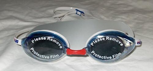 Sporti Special Edition World Series Antifog S2 Goggles White with Blue Lenses and White Strap with Australian Flag on the Strap.