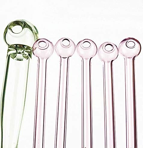 Raymond Chi 6 Pieces Fragnance Clear Oil Bowl Burner-4.2inches (Pink)