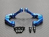 XMods Generation 1 Upgrade Parts Aluminum Rear Lower Arm With Screws - 1Pr Set Blue