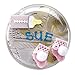 DARICE One Package of 12 pieces Design-A-Button 2-1/2