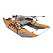 Classic Accessories Colorado XT Inflatable Pontoon Boat With Transport Wheel & Motor Mount