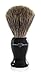 Edwin Jagger Shaving Gift Set - Pure Badger Shaving Brush, Gillette Mach 3 Razor, Shaving Bowl & Stand, Imitation Ebony
