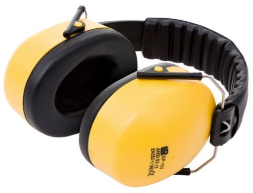 Proforce Folding Ear Defenders 30db EP02 Padded Head Band Builders Construction
