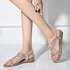 Yicornchen-Womens-T-Strap-Beaded-Flower-Rhinestone-Flat-Sandals-Dress-Beach-Shoes