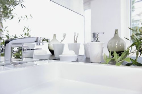 Spirella MAX-Poroughly White 1260188 Bag Holder, Synthetic, White, Estandar