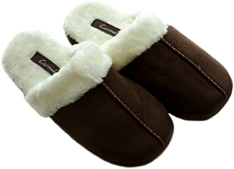 Dorongbee Soft Warm Winter Fur Plush Indoor Slippers (Christmas Gift)