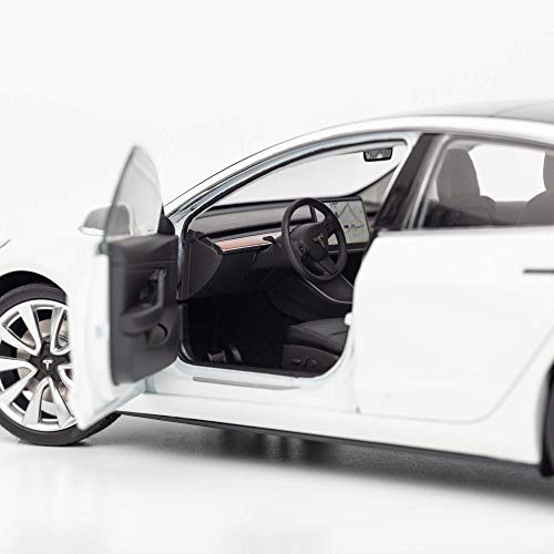 Tesla Diecast 1:18 Scale Model 3 - Pearl White