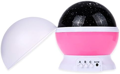 3 Modes Led Rotating Star Light Romantic Star Moon Sky Rotation Night Projector Light Lamp