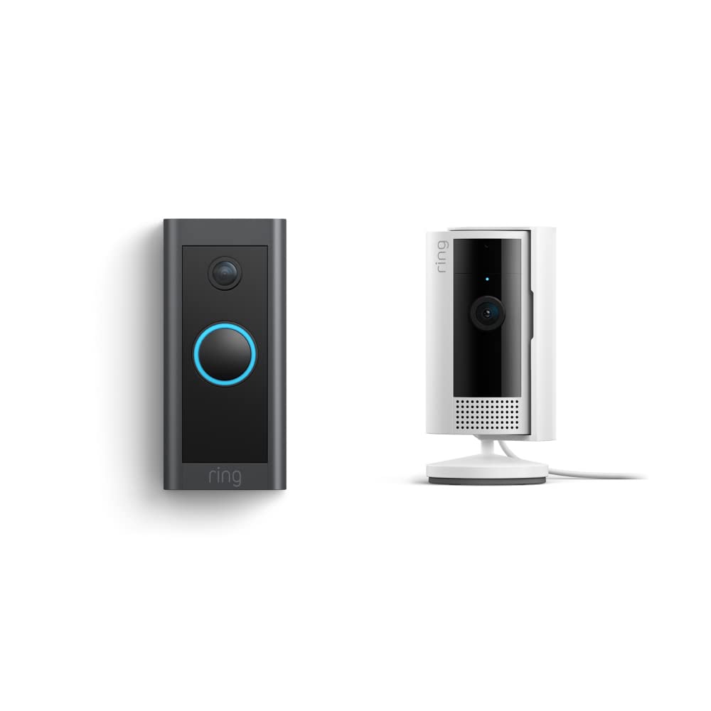 All-new Ring Indoor Cam, White with Ring Video