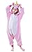 Newcosplay Children Unisex Pajamas Kids Animal Costume Cosplay Sleeping Wear (125, Pink Flying Horse)
