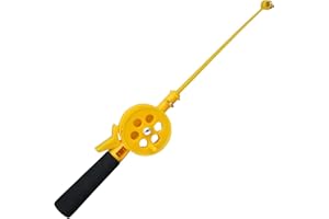 Portable Ice Winter Fishing Rod with Reels Wheel Small Poles Ice Accessories Enduring Beginner Lake Pond River Reels Poles