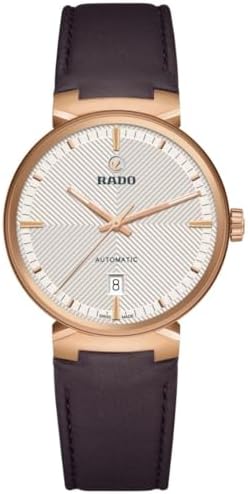 Amazon.com: Rado Men's Coupole Classic Leather Swiss Automatic