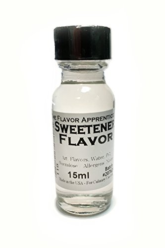 The Flavor Apprentice Professional Food Flavorings (15 ml/ 0.5 oz) Sweetener