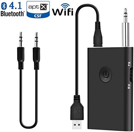 TUPELO Bluetooth FM Transmitter, In-Car Bluetooth Receiver, FM Radio Stereo Adapter, Car MP3 Player with Bluetooth (BT07)