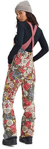 Burton avalon bib pant cheetah floral Clearance