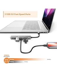 NOVOO   Hub USB C multipuerto con suministro de energía