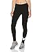 Nike Womens Club Legging Large Swoosh Black/White 815997-010 Size Small