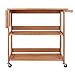 Winsome Radley Kitchen Cart, Light Oak
