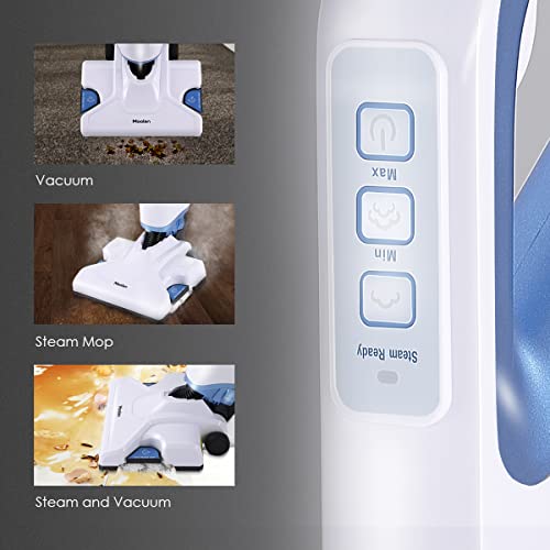 Moolan Steam Mop and Vacuum All in One 18Kpa WetDry Steam and Vacuum