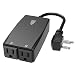 Outdoor Smart Plug-Aoycocr Smart Outlet with 2 Sockets,Compatible with Alexa,Google Assistant and IFTTT,Wi-Fi Outlet Wireless Remote Control Timer by Smartphone,IP44 Waterproof,FCC/RoHS certified