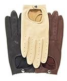 Pratt and Hart Women's Deerskin Leather Driving Gloves