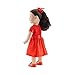 Emily Rose 18 Inch Doll Clothes | Red Lace Holiday Dress Outfit with Shoes and Ponytail Holder | Fits American Girl Dolls