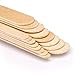 waxup Wax Sticks Wooden Applicators, Assorted Waxing Spatulas for Body, Face, Ear, and Nose Hair Removal, to Use with Hard and Soft Wax, 100 Medium and 100 Large, 200 Count
