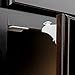 Jambini Magnetic Cabinet Locks - Baby Cabinet Safety Latches - Baby Proofing Cabinet Locks (8 Locks + 2 Key)