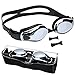 Aegend Pro Wide View Swim Goggles for Adult Youth, UV Protection No Leaking Clear Vision Goggles for Men Women