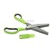 Kangnice 5 Blade Durable Security Shredding Scissor Paper Shredder Card Document Tool