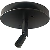 ELCO Lighting EP905B EP905 Sloped Ceiling Pendant Adapter,Black